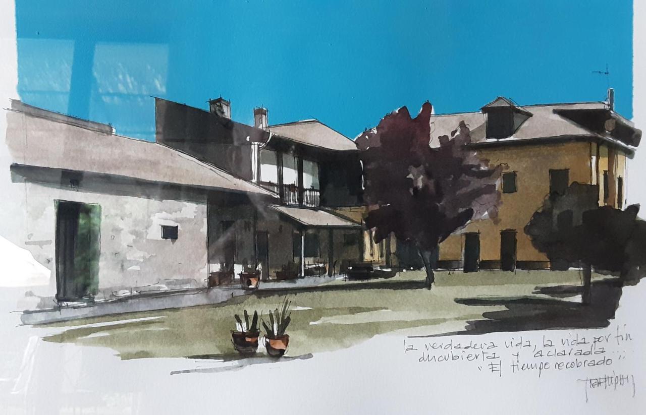 Hotel El Tiempo Recobrado Villamartin de la Abadia Exterior foto